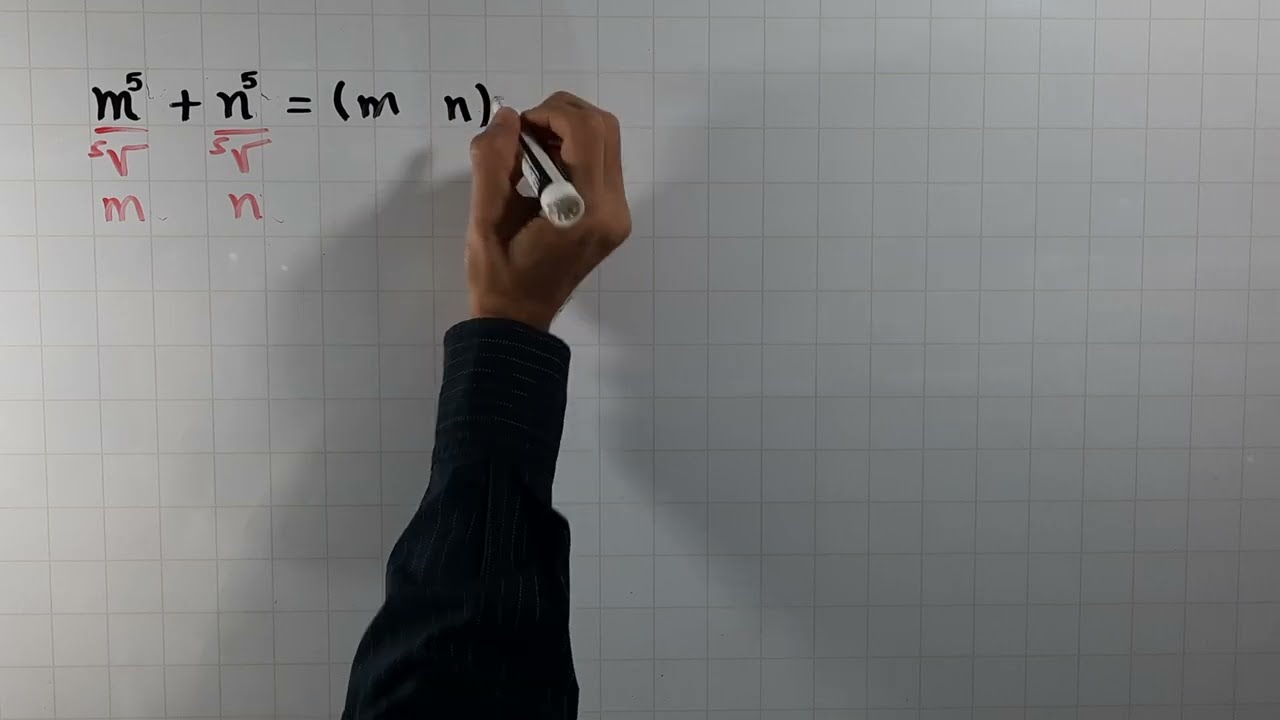 Caso 10 de factorización: Suma o diferencia de dos potencias iguales. Ejemplo 6.