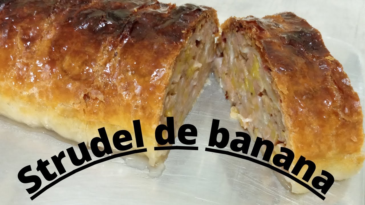 Strudel de banana