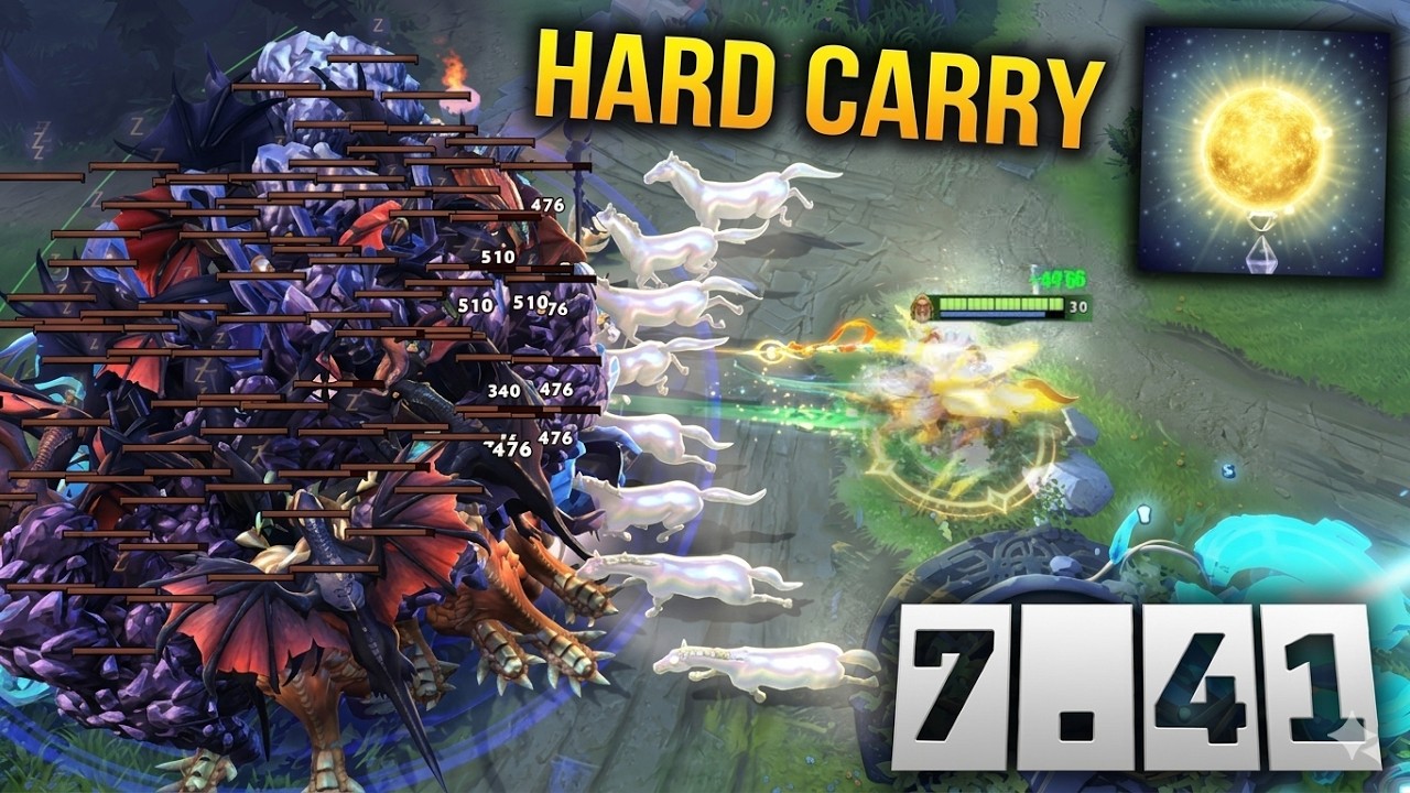 Mid Lane KOTL Insane Build With Magic Build 🔥🔥🔥7.41 43 Kills | Dota 2 Gameplay