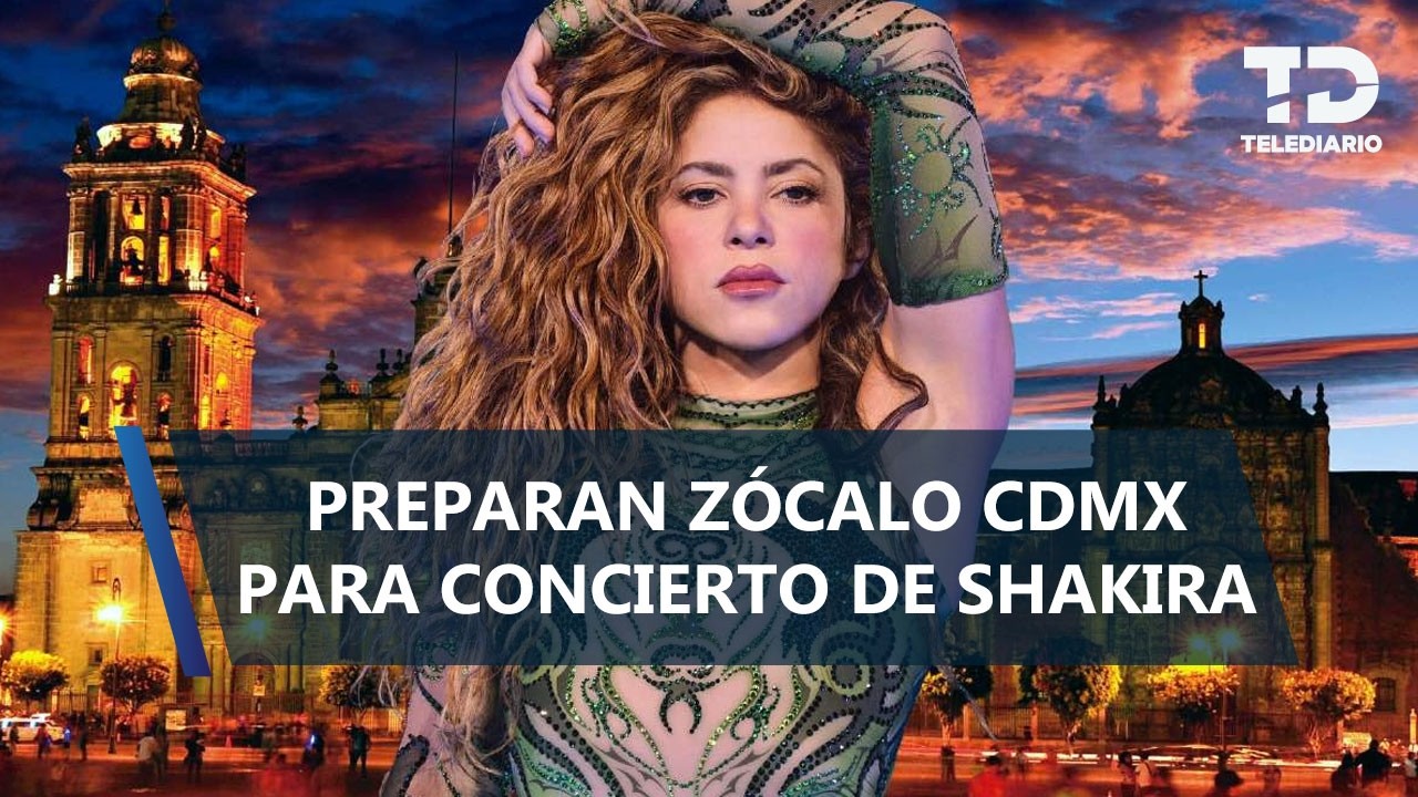 Este es el horario del Metro y Metrobús para el concierto de Shakira en el Zócalo CdMx