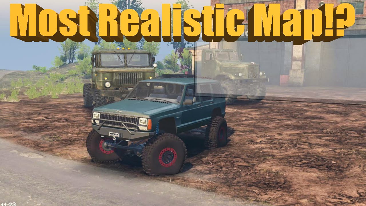 Spin Tires MOST REALISTIC MAP EVER?!