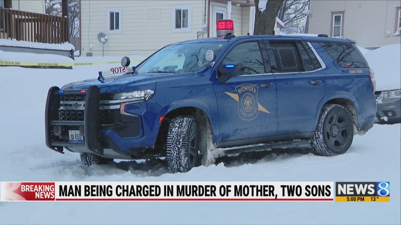 Murder suspect called 911 after woman, sons shot dead in Grand Rapids, source says