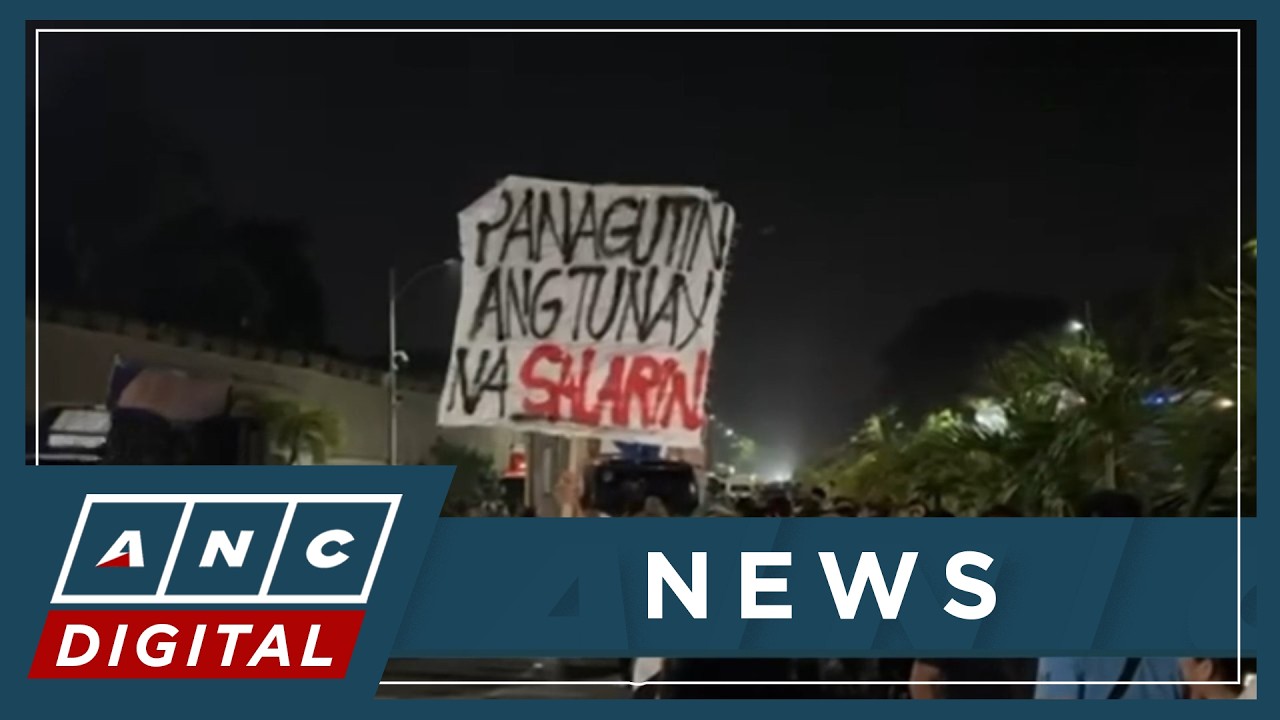 Traffic snarls hit EDSA as thousands gather for 'emergency rally' | ANC