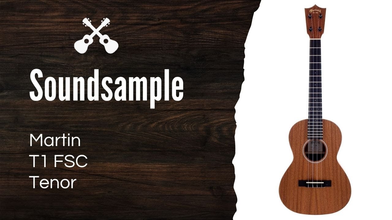 Martin T1 FSC Sapele Tenor Ukulele Soundsample