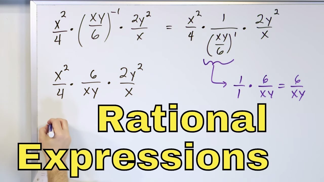 14 - Multiplying, Dividing & Simplifying Rational Expressions, Part 1