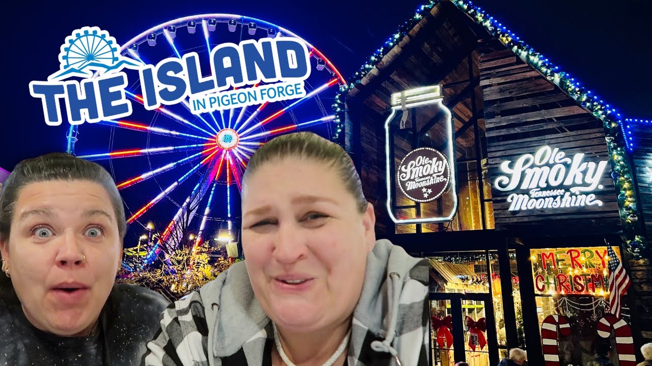 Walking The Island in Pigeon Forge, Tennessee | Ole Smoky Moonshine Tasting Full Experience