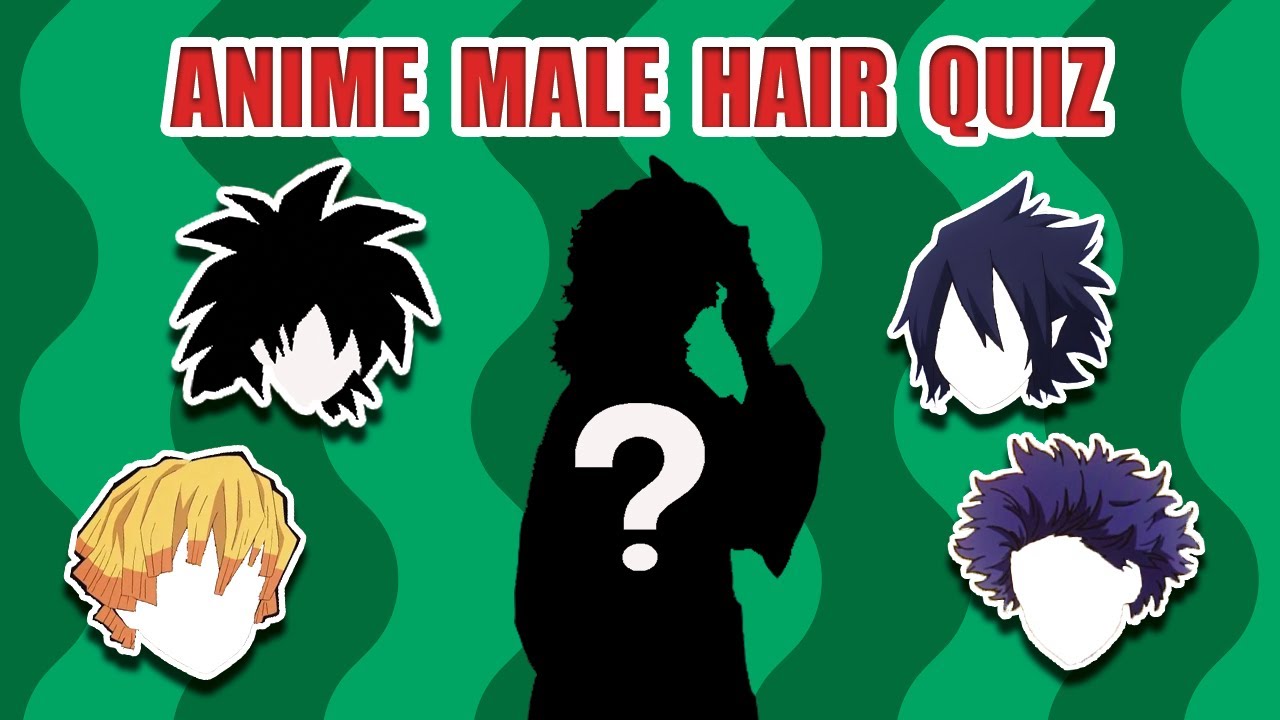 Anime Male Character Hair Guessing Challenge