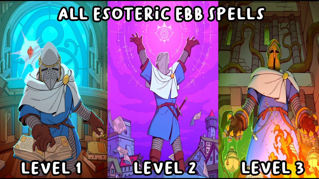 All Esoteric Ebb Spells (Where and How To Get Them)