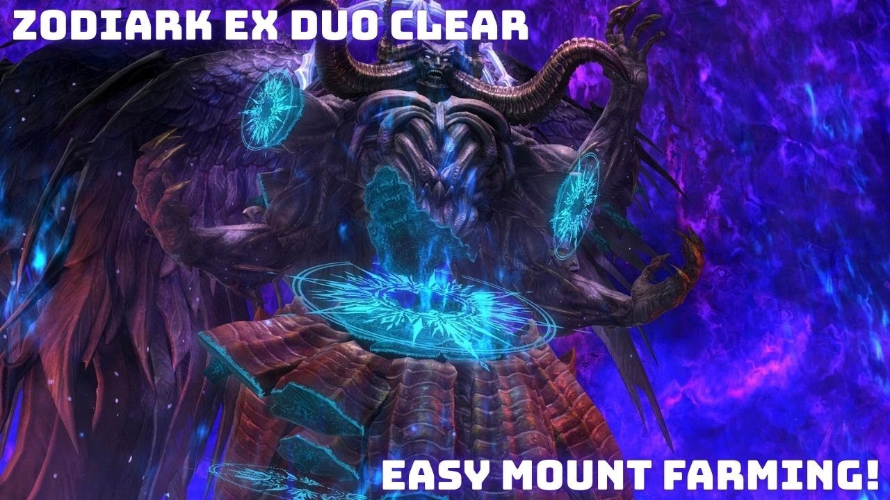 Zodiark EX Is EASY Now! (Duo clear WAR/WAR Patch 7.2)