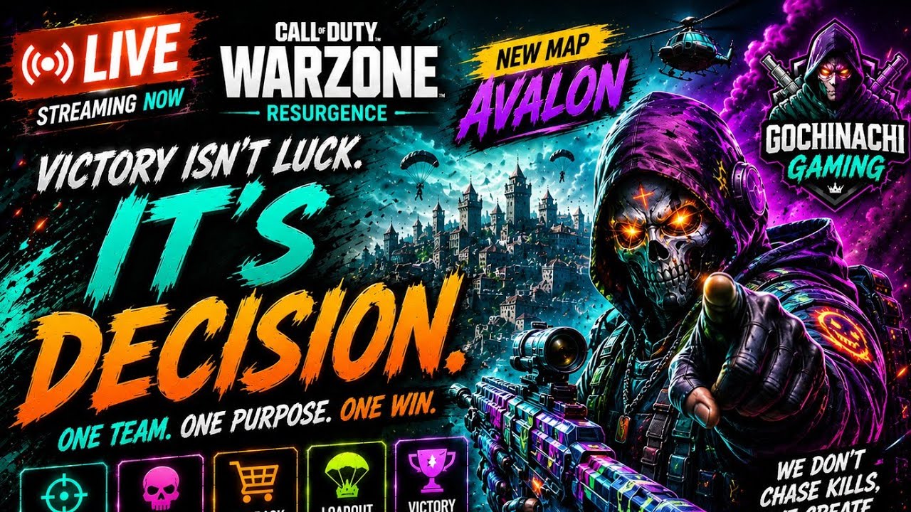 Avalon Call of Duty BO7 
#Gochinachigaming
#CallofDutylive
#Resurgence
#bo7live