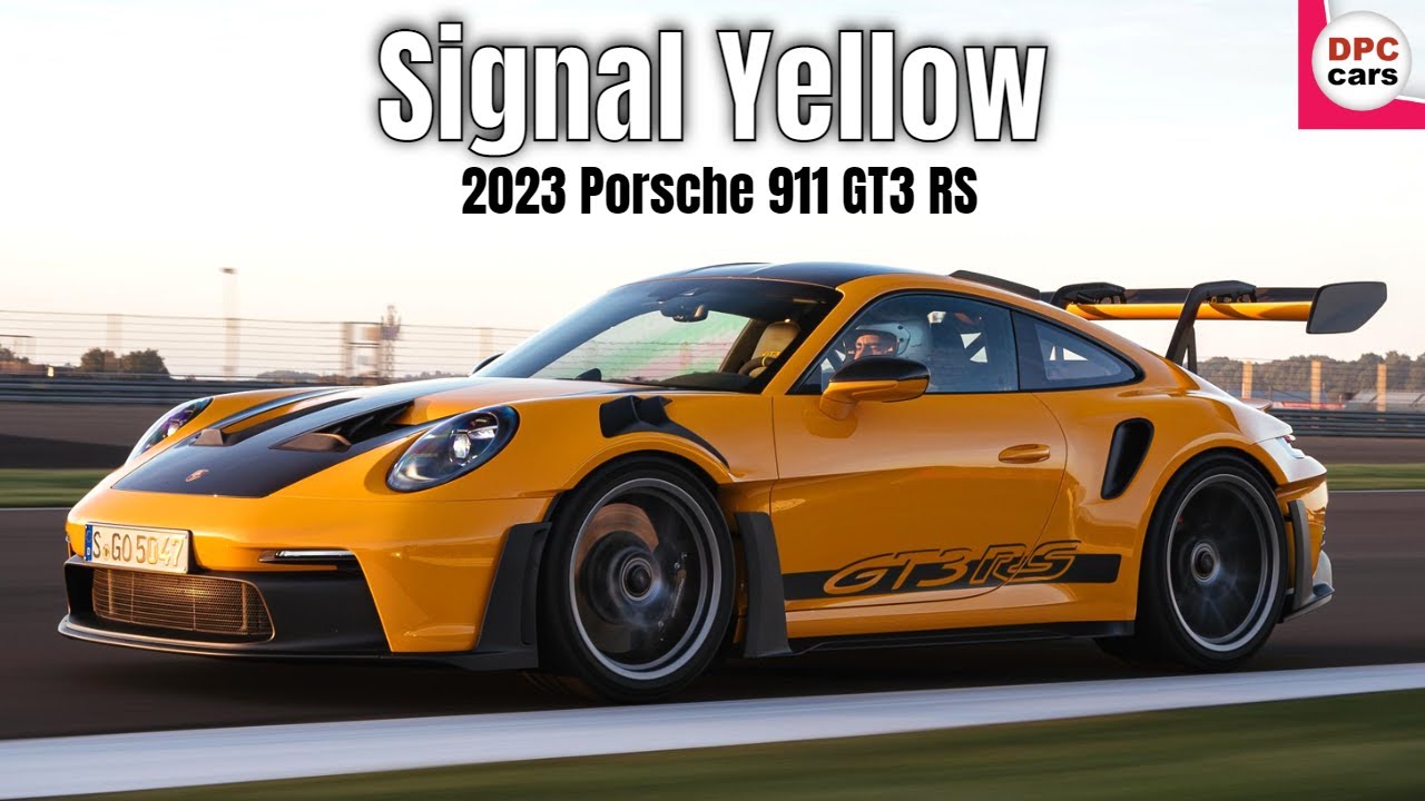 2023 Porsche 911 GT3 RS in Signal Yellow