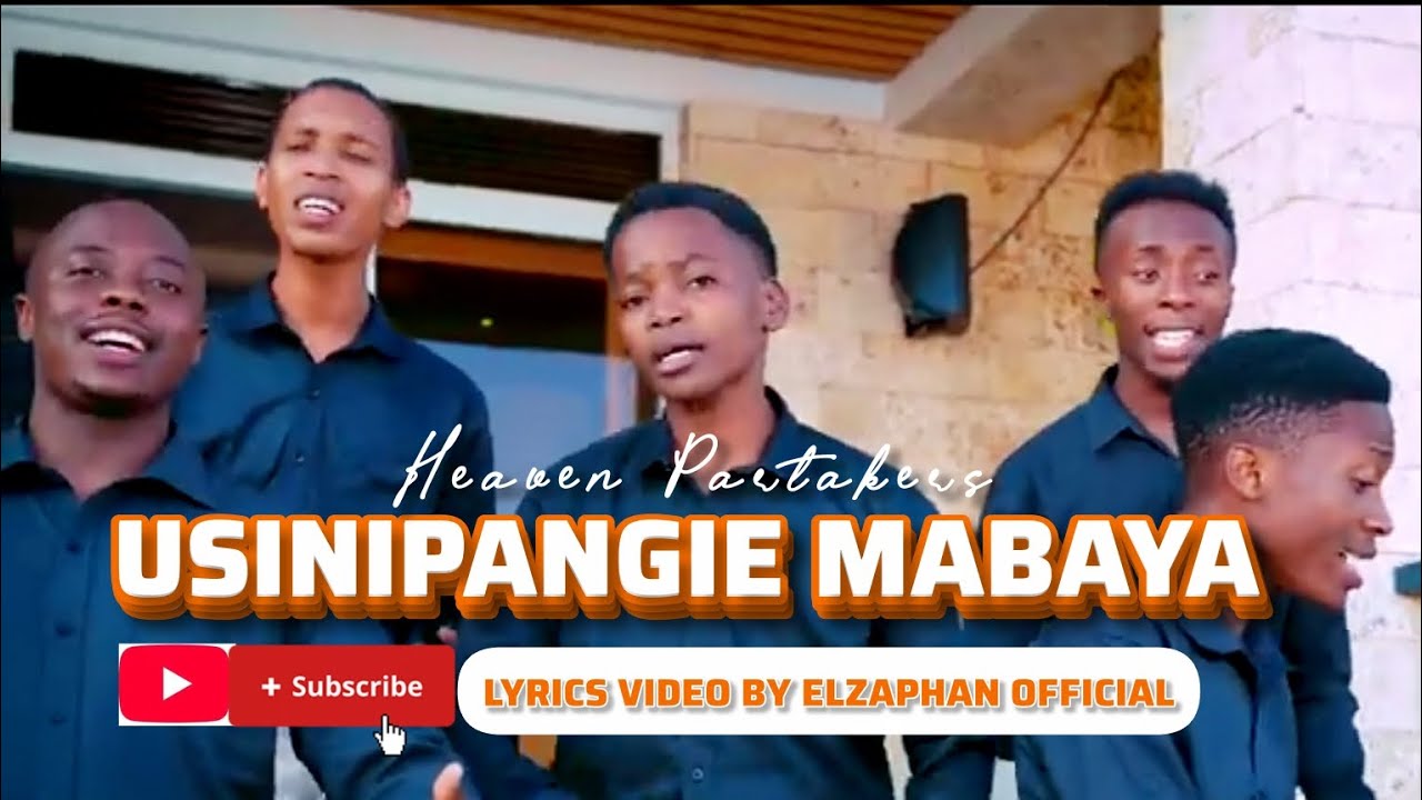 USINIPANGIE MABAYA - HEAVEN PARTAKERS 4k [LYRICS VIDEO] @heavenpartakers #seo #lyrics  #music #love 