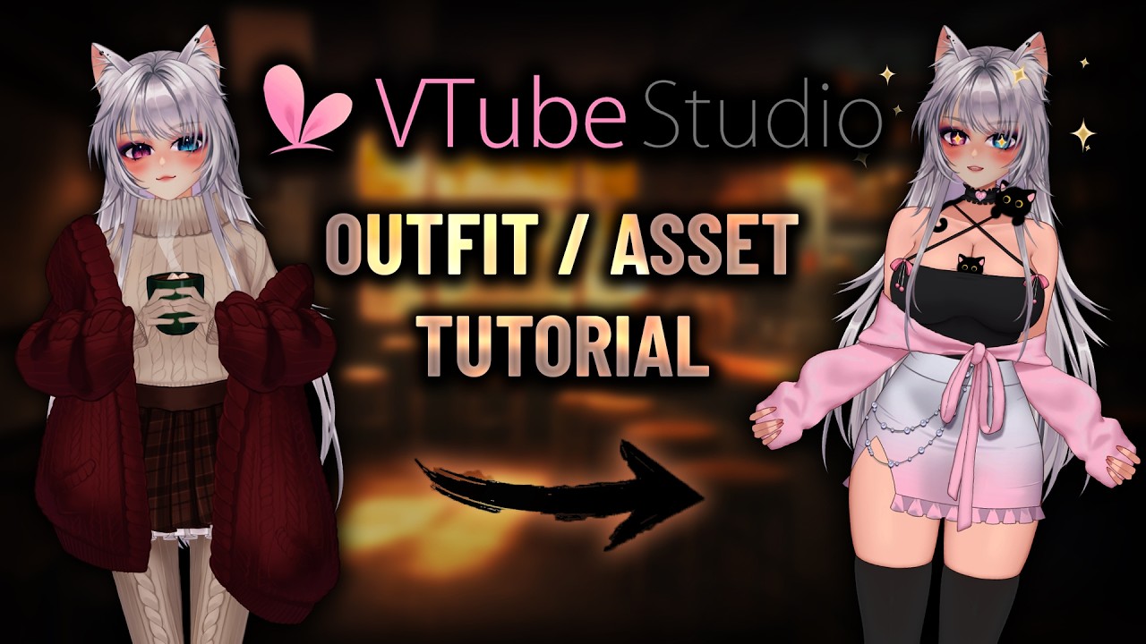 Как добавить новые наряды в VTube Studio