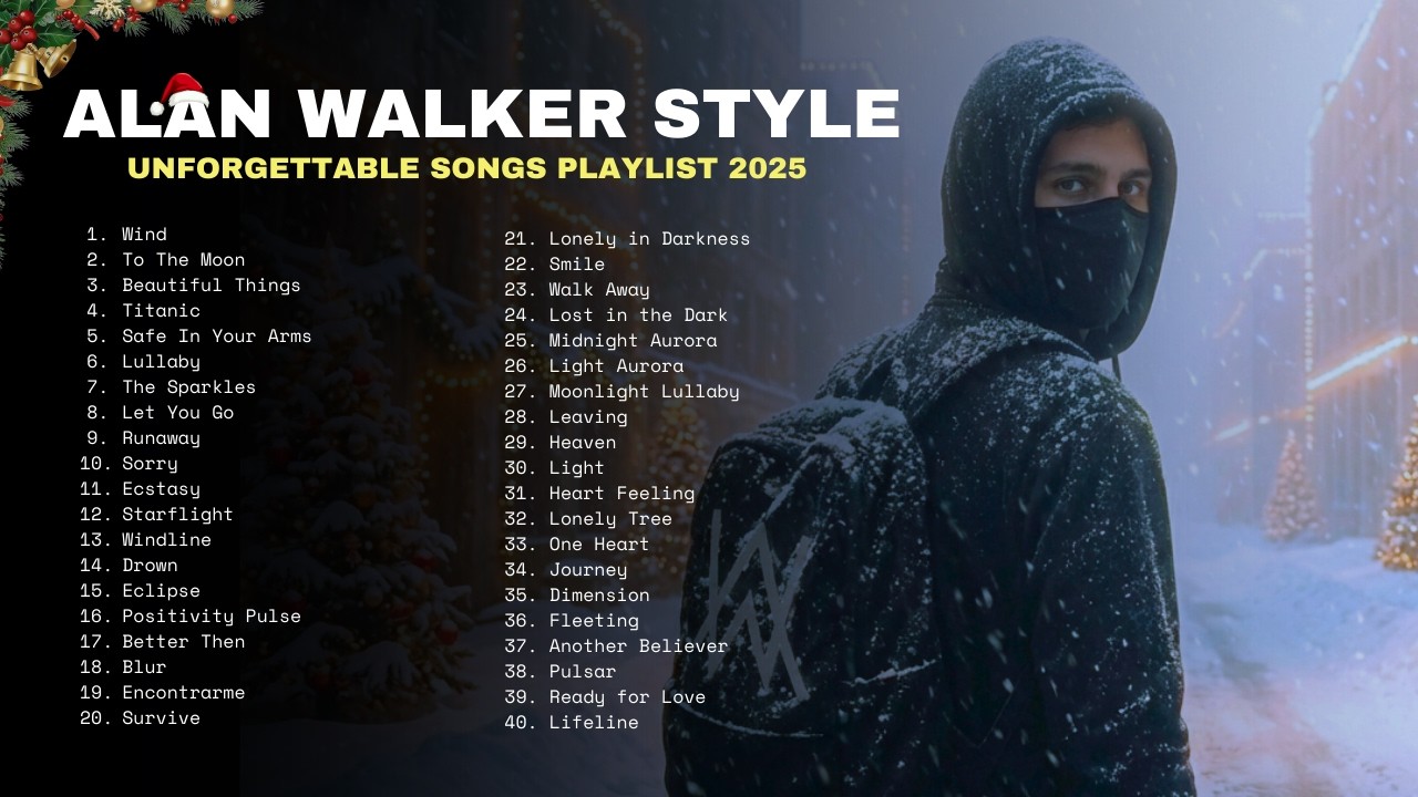 Alan Walker Style 2025 🔥 Greatest Hits & New Songs | Best Of YaSsine DJS Full Album