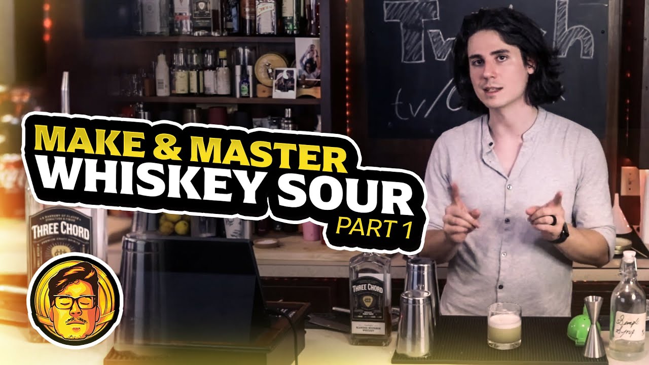 Make & Master The Whiskey Sour | Build a Bar Part 1 | cointricktwitch