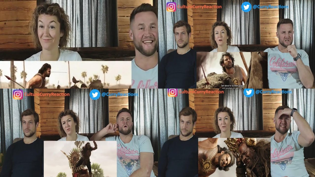 Baahubali The Beginning Climax War Scene - Part 2 I Russian Reaction I Prabhas