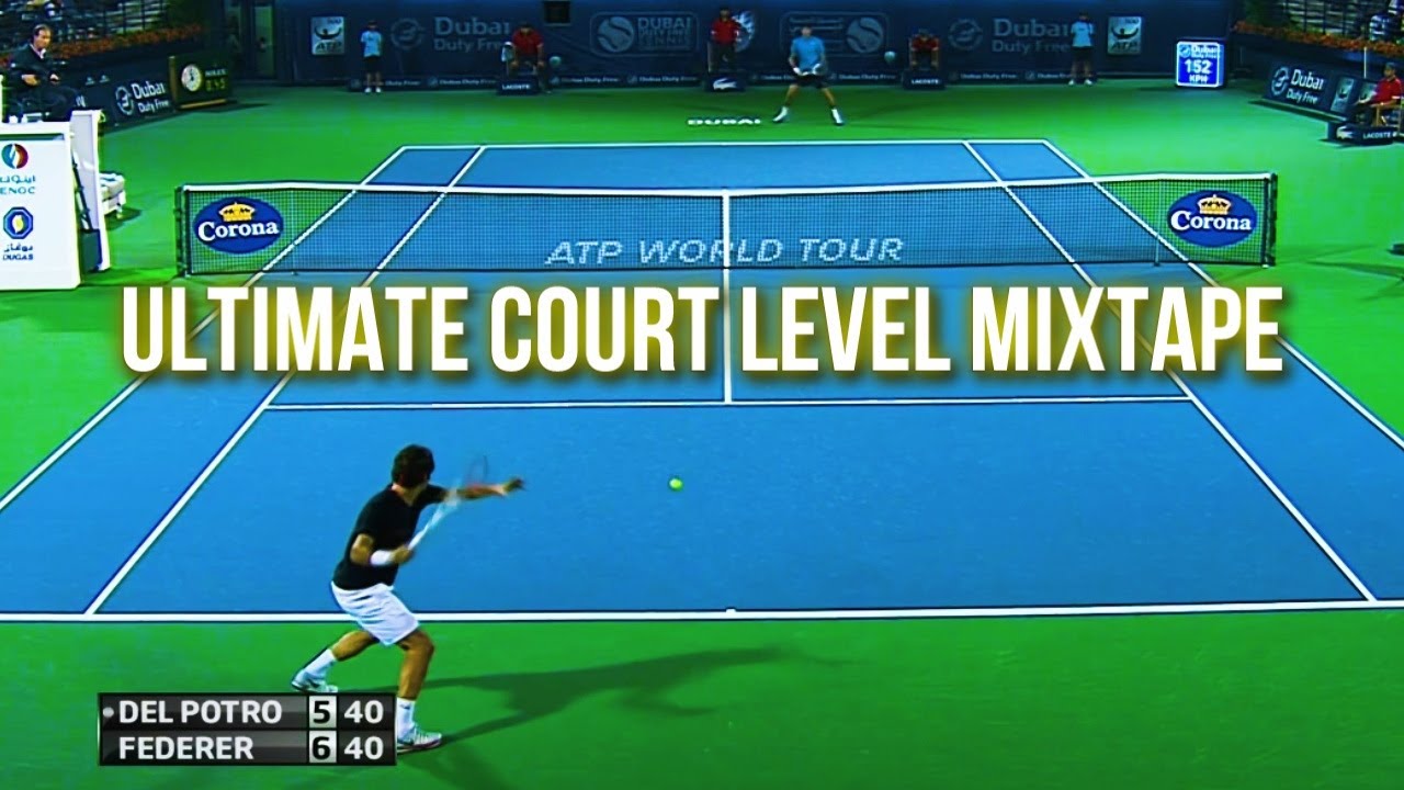 Roger Federer - Ultimate Court Level Highlights ● Part 7