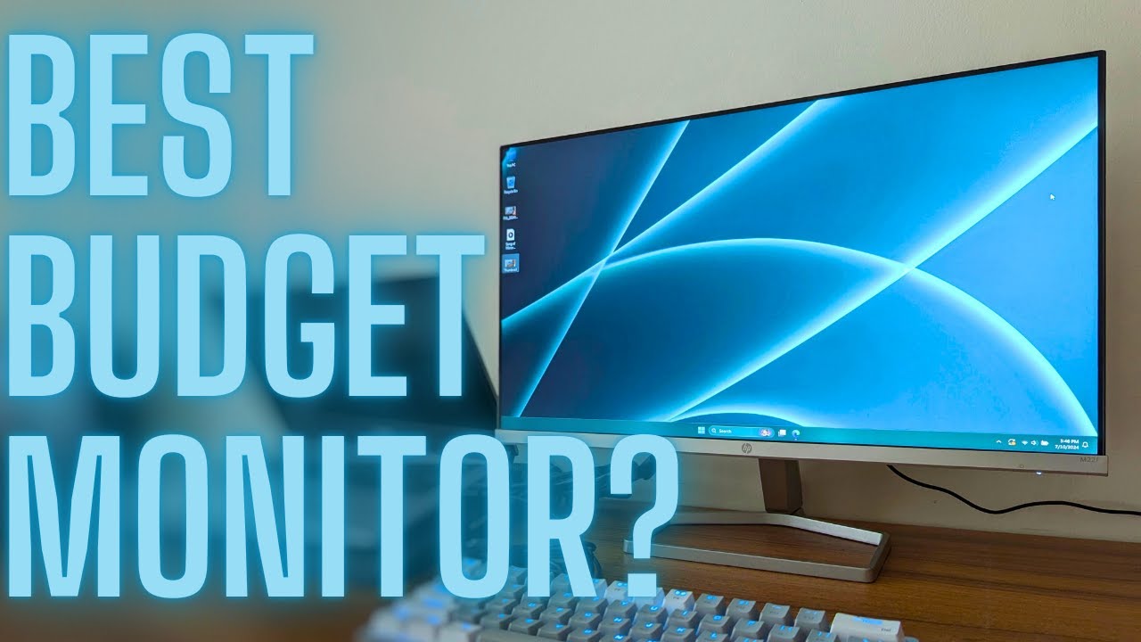 Best Budget Monitor in 2024? - HP M22f Unboxing and Setup