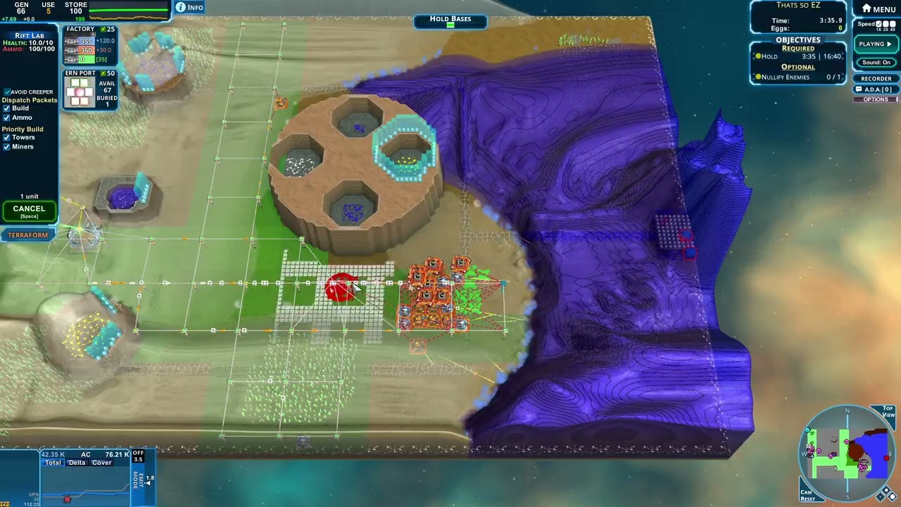 Creeper World 4 Colonies: Вот так EZ