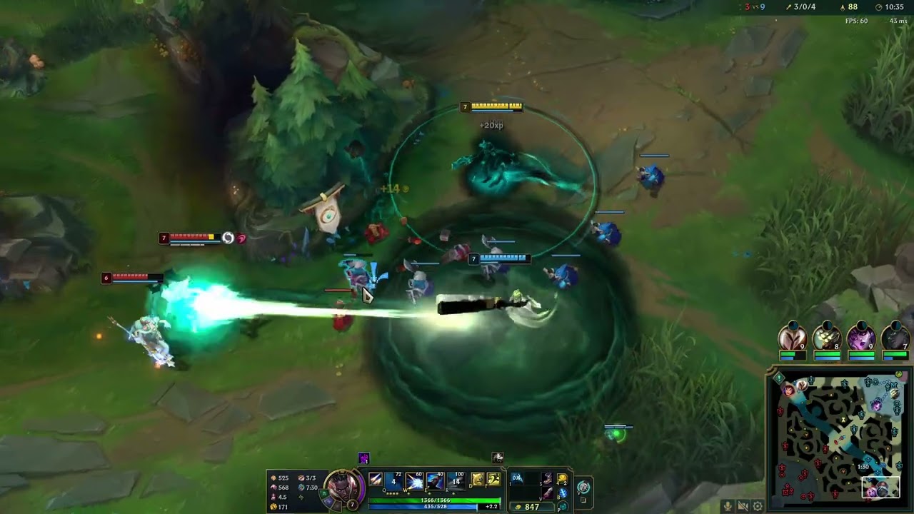 Lucian vs Aphelios (ft Bombose, Cha1ny y Brian)