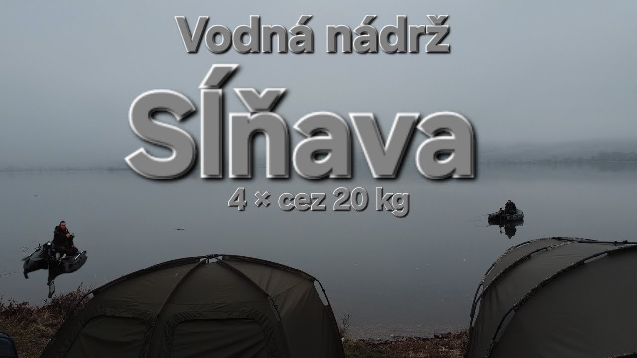 Za Kaprami na Vodn&uacute; N&aacute;drž Sĺňavu/ Michal a Celest&iacute;n/ Lov Kapra / Carp Fishing / Big Carp/ River carp
