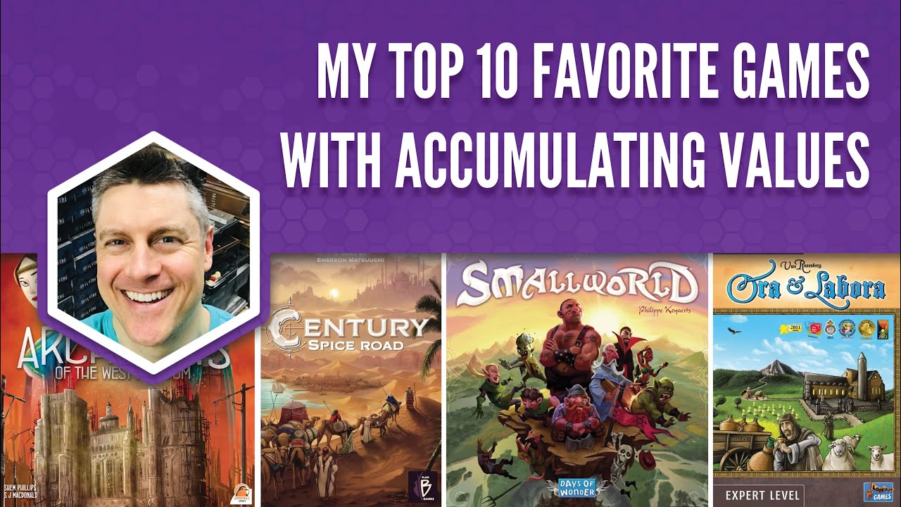 My Top 10 Favorite Games with Accumulating Values