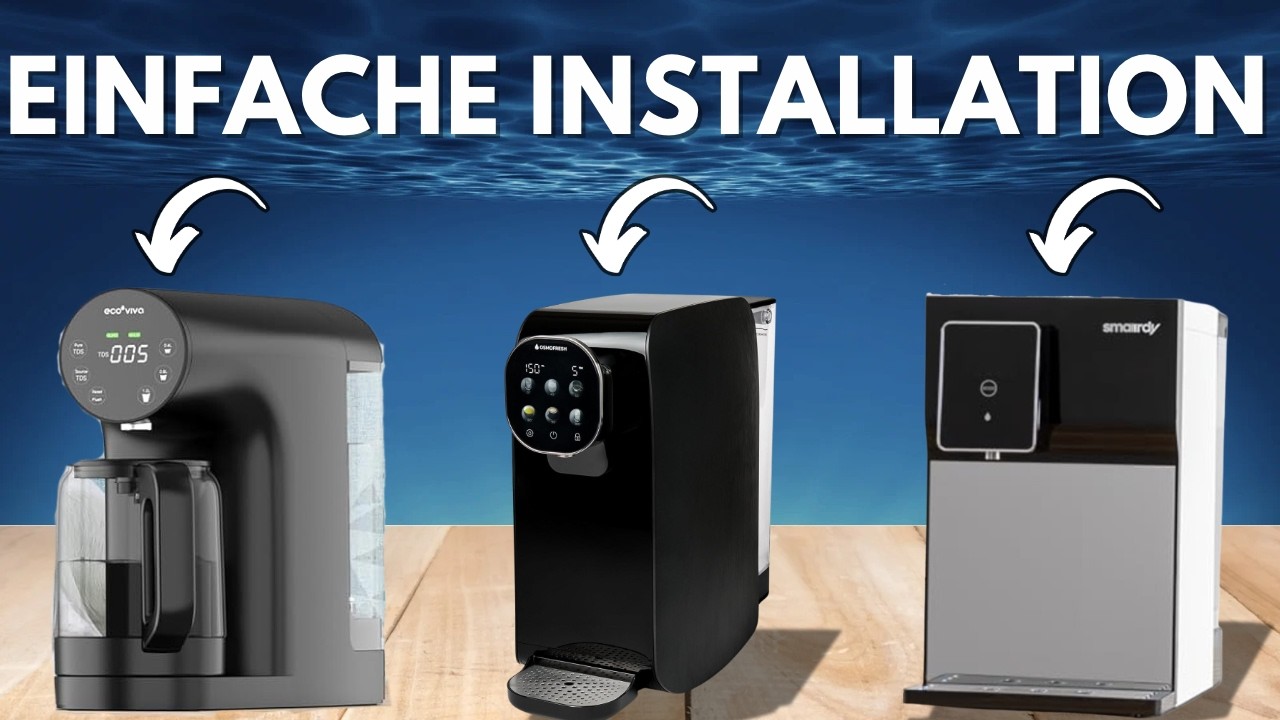 TOP 3 Osmoseanlagen: Qualität, Leistung und Anwendung im Vergleich (299€-599€)