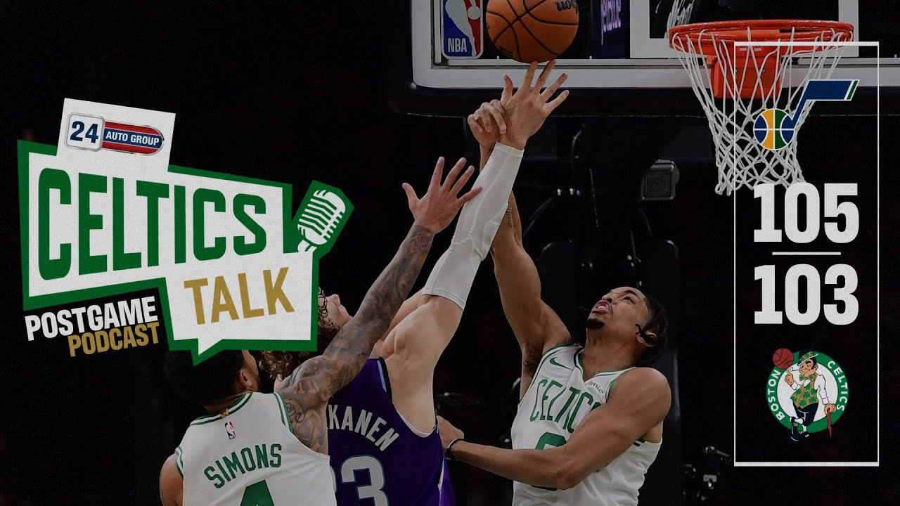 POSTGAME POD: C's suffer worst loss of season in frustrating effort vs. the Jazz | Celtics Talk