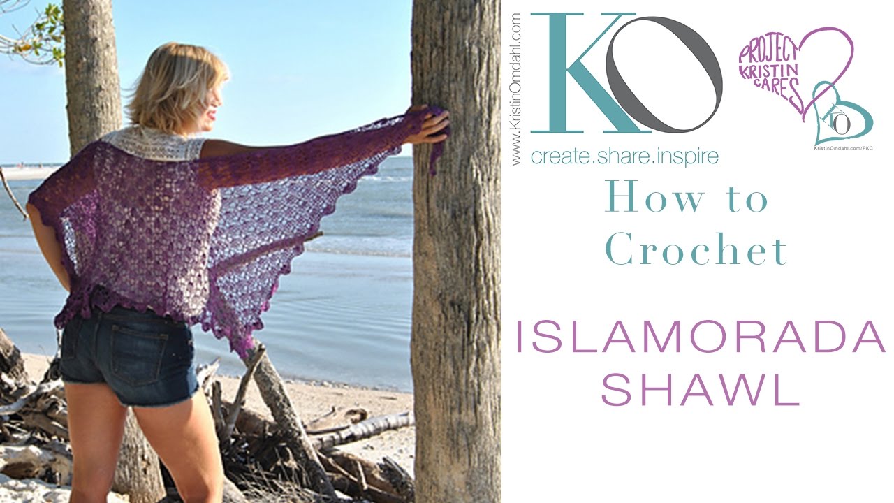 Islamorada Crochet Shawl