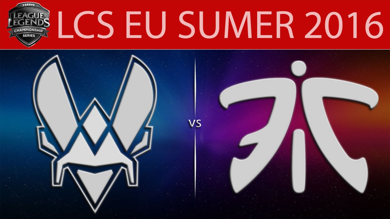 [LoL VODs] VIT vs FNC Game 1 | LCS EU Summer 2016 (03.06.2016) - Team Vitality vs Fnatic