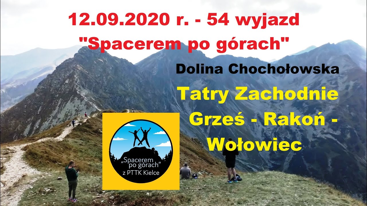 Wołowiec przez Grzesia i Rakoń - Dolina Chochołowska