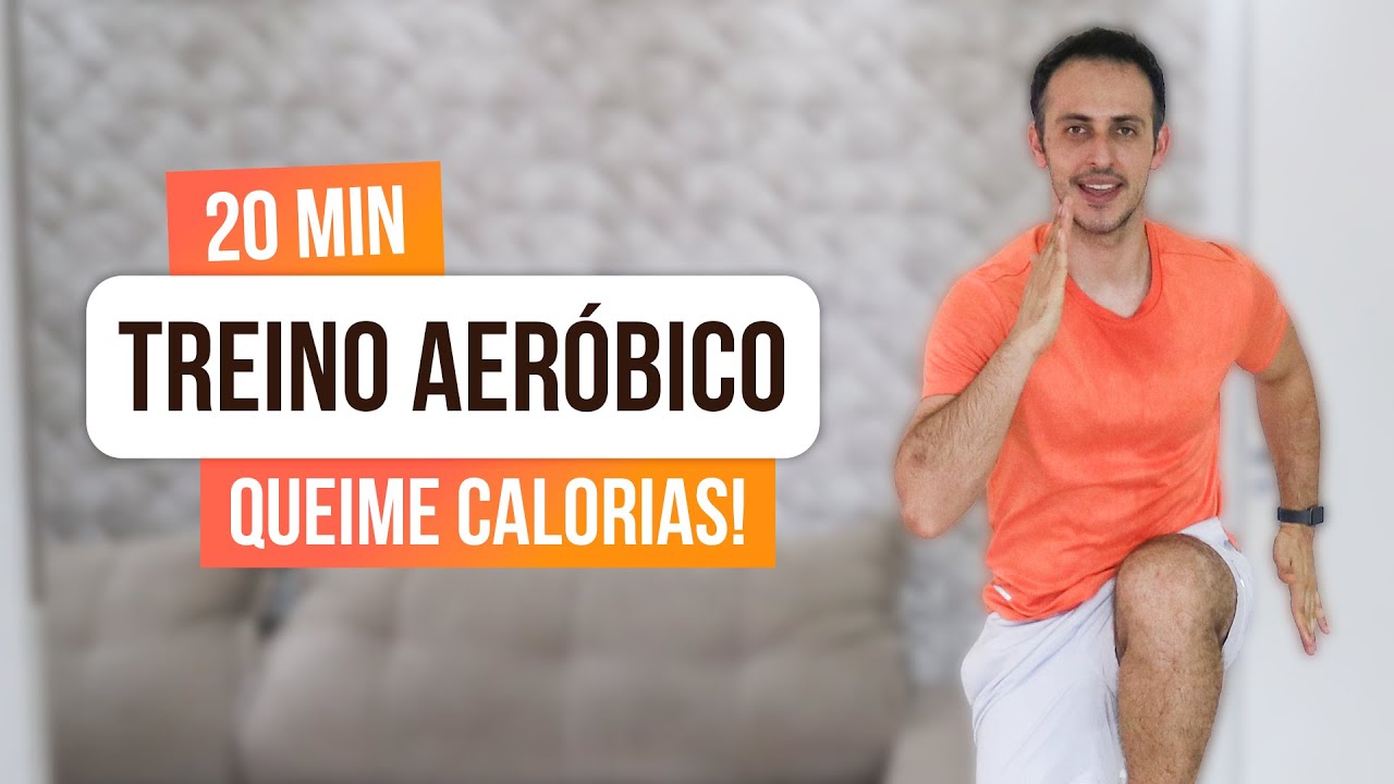 Treino AERÓBICO para QUEIMAR MUITA GORDURA🔥- Exercícios aeróbicos para emagrecer
