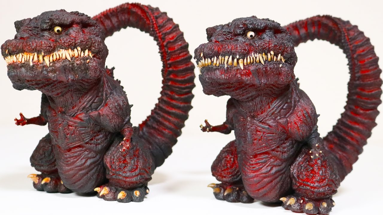 【デフォリアル】シン・ゴジラ第4形態【通常版と再販を比較レビュー】Shin Godzilla 2016