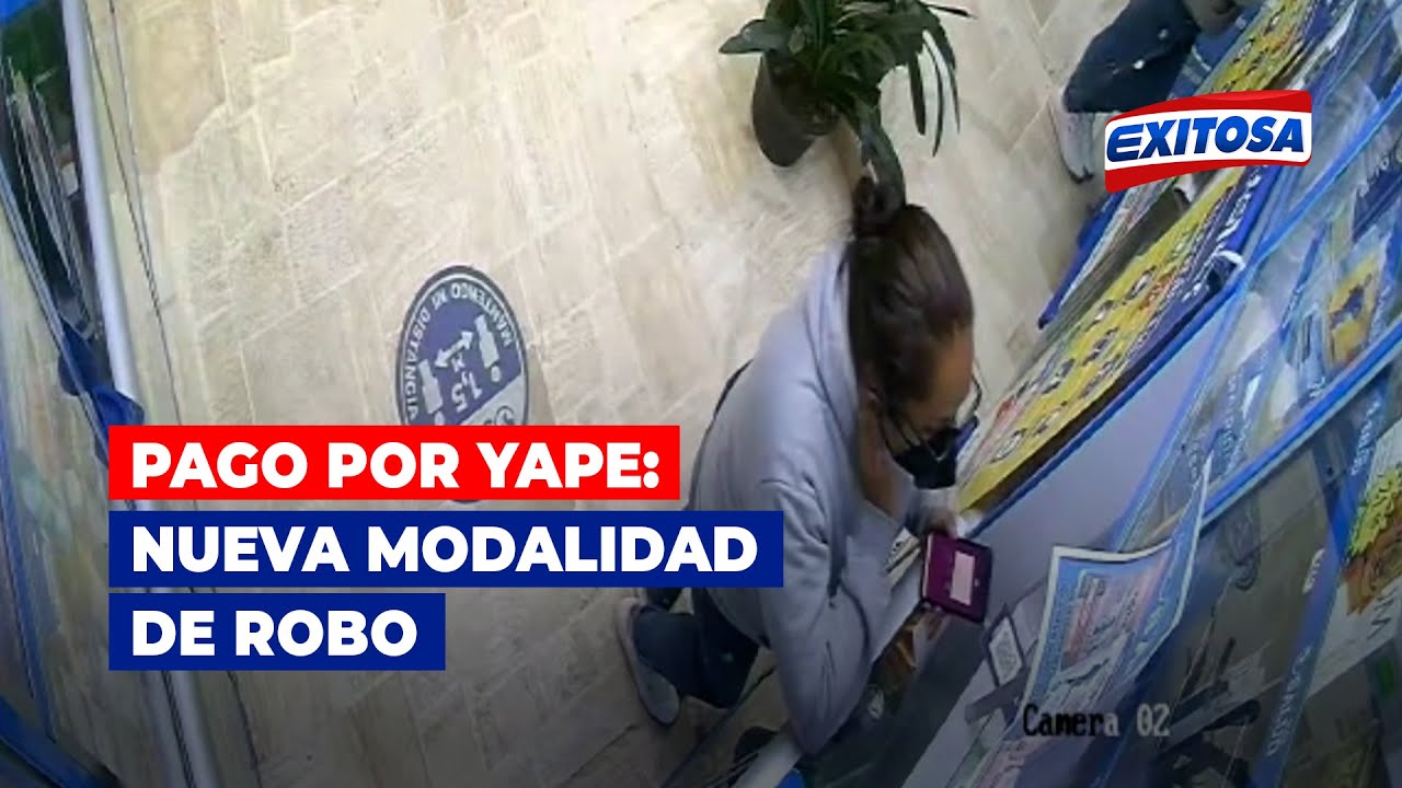 🔴🔵Nueva modalidad de robo: Delincuentes estafan con el cuento del pago por Yape