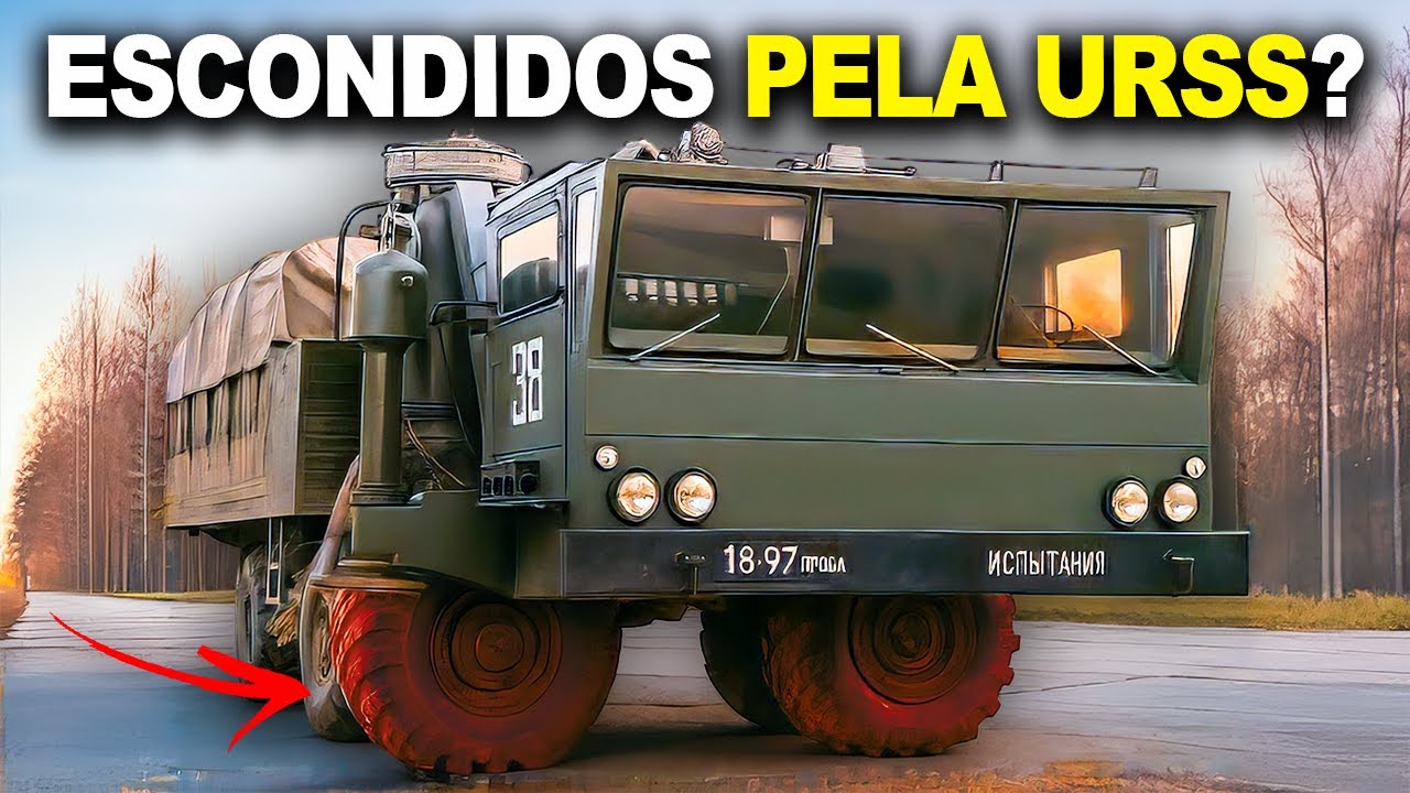 Os 12 Protótipos Soviéticos ZIL Que Desafiaram Toda Lógica