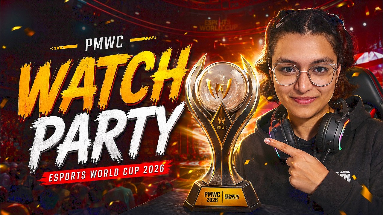 EWC 2026 &ndash; PUBG MOBILE | PMWC | LIVE WATCH PARTY