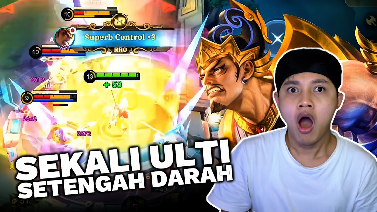 GATOTKACA BRUTAL DAMAGE‼️Sekali Ulti Rata