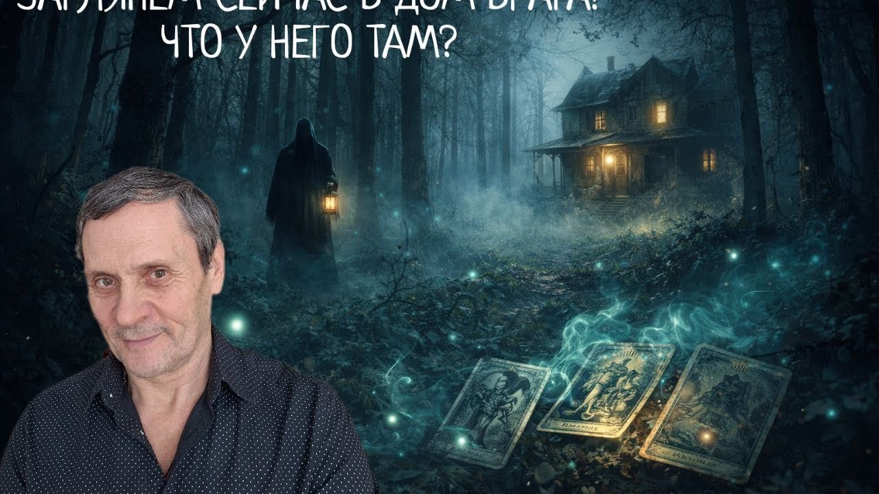 Таро расклад : Давайте заглянем сейчас в дом 🏠 врага... Что у него там?...