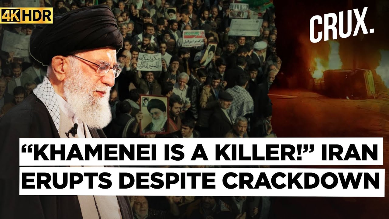 Khamenei Spooked by Iran Unrest? Threatens 'preemptive Response' as Violent Crackdown Kills 36 |4K