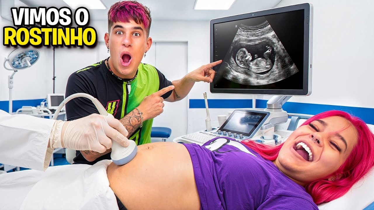 VIMOS O ROSTO DO NOSSO BEBÊ PELA PRIMEIRA VEZ *muito emocionante