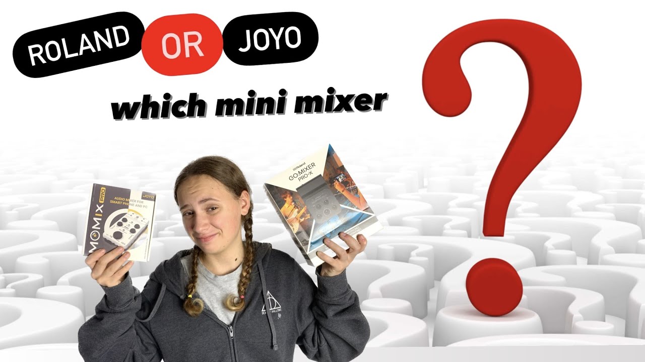 Mini Mixers JOYO MoMix Pro vs Roland Go: Mixer Pro X