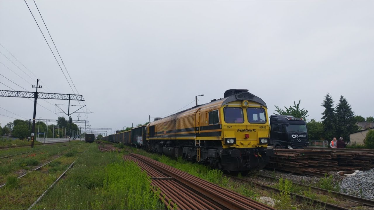 Podsumowanie kolejowe 2025r. (cz.2) Pociągi towarowe Leszno / Koźmin Wlkp. 