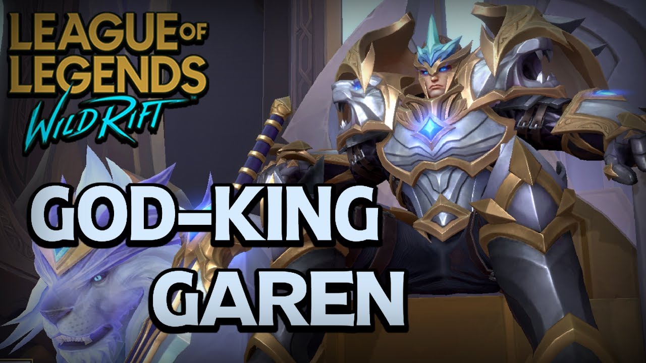 God-King Garen Gameplay | League of Legends : Wild Rift