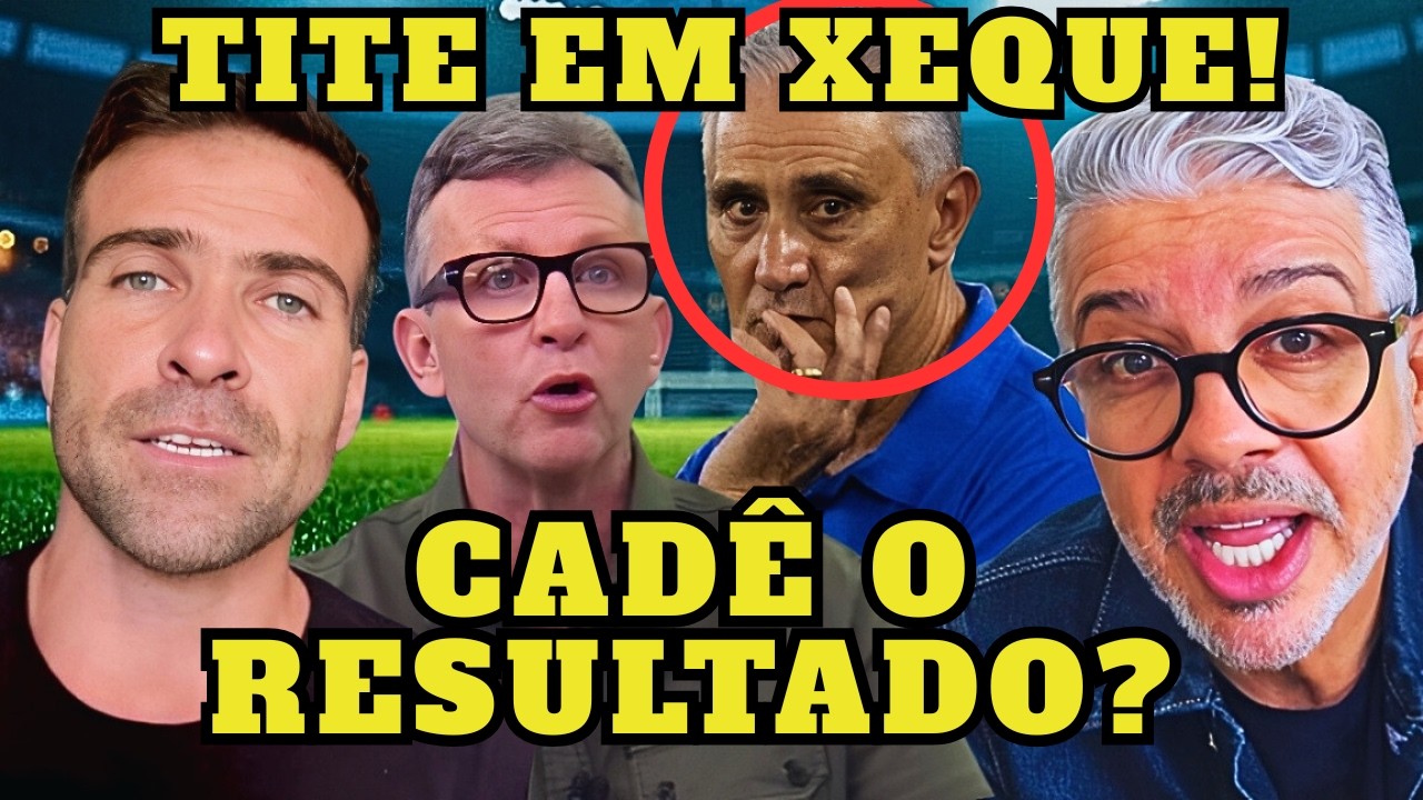 PILHADO, NETO E HEVERTON GUIMARÃES DETONAM O CRUZEIRO E EXPÕEM A CRISE APÓS EMPATE COM O CORINTHIANS