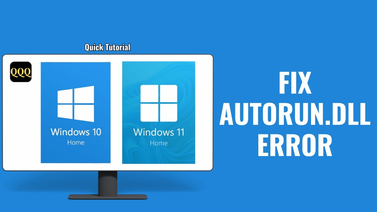 How to Fix Autorun dll Error in Windows