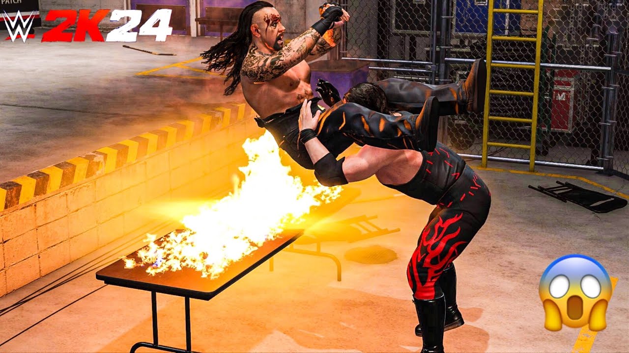 KANE VS UNDERTAKER | WWE 2K24 | GAMEPLAY | XBOX SERIES S | BACKSTAGE BRAWL
