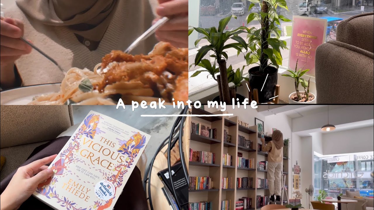 Vlog : Caf&eacute;, Routine, Reading & Rambling