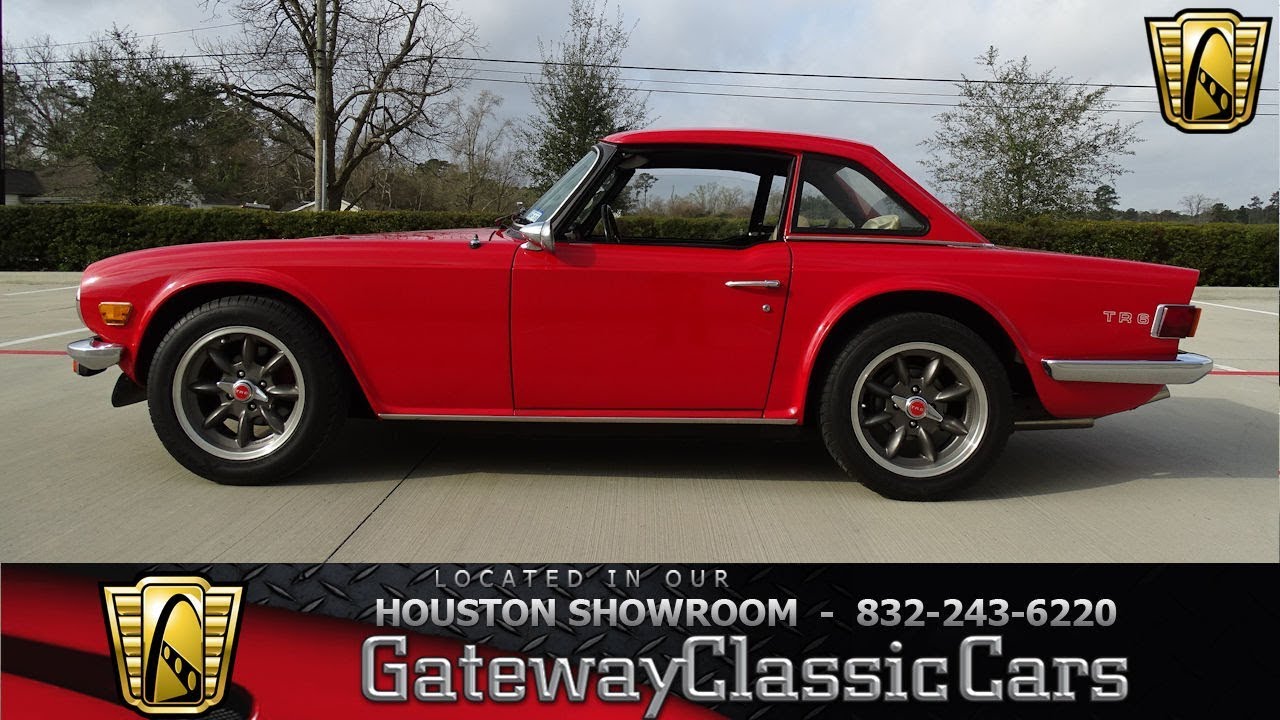1976 Triumph TR6 Gateway Classic Cars #1140 Houston Showroom