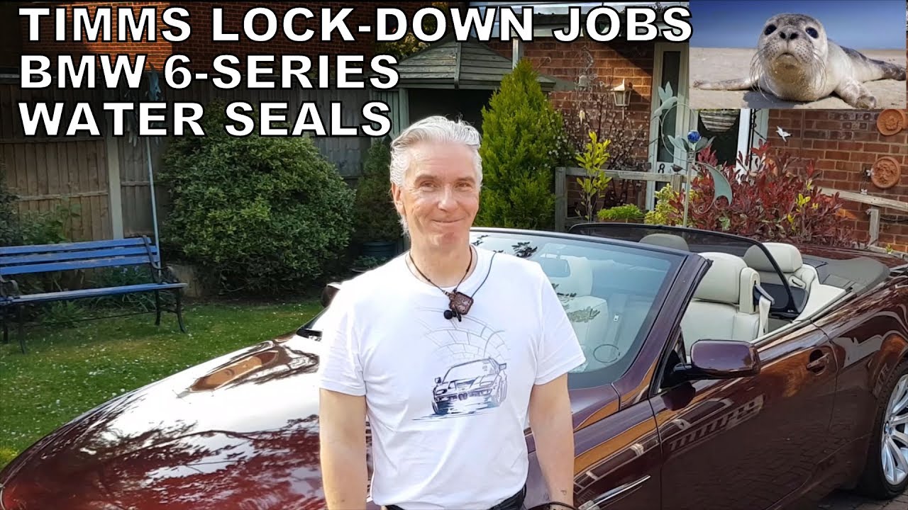 BMW 6-SERIES - Keep your seals in good condition!