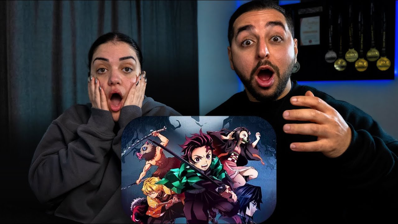 Australian Couple React To Anime Intros (Naruto & Demon Slayer)